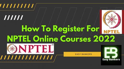 How To Register For Nptel Online Courses Nptel Exam Result Nptel