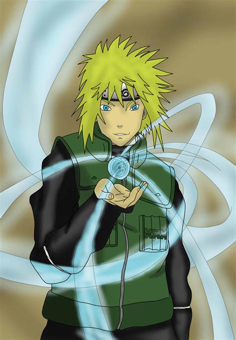 Minato Rasengan Coloured by tprot1 on DeviantArt