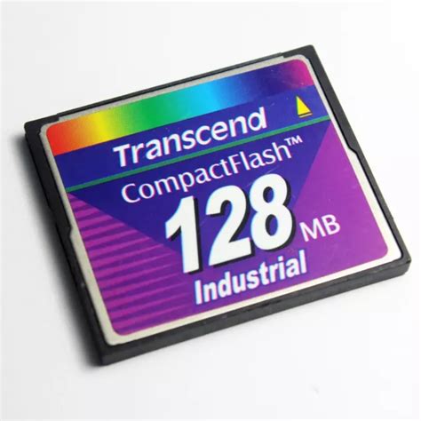 TRANSCEND 128 MB CF-Karte Industriequalität, TS128MCF45I EUR 9,85 ...