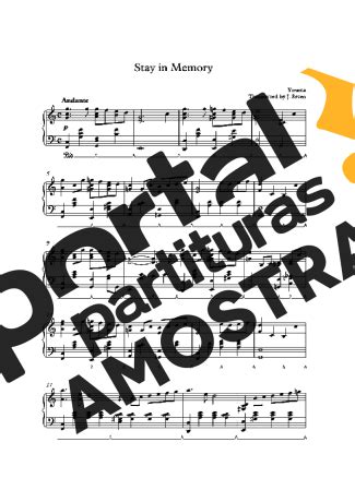 Stay In Memory Yiruma Partitura Para Piano