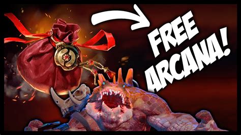 Playing Normal Dota 2 To Get A Free Arcana YouTube