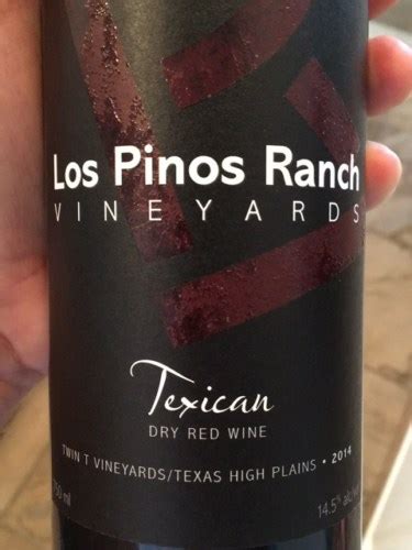 Los Pinos Ranch Twin T Vineyards Texican Dry Red Vivino