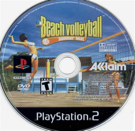 Beach Volleyball Summer Heat Ps2