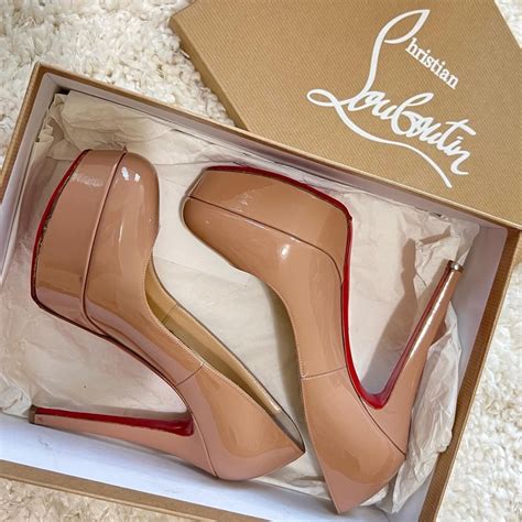 Christian Louboutin Nude Bianca Gem