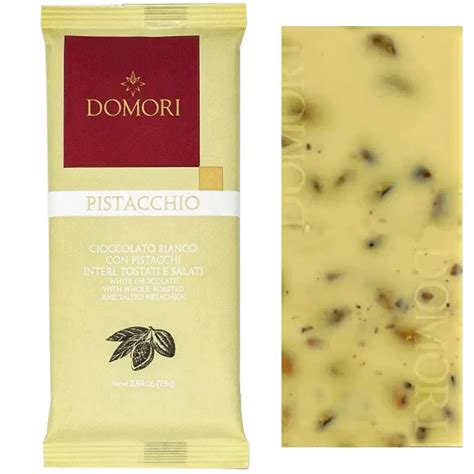 Domori Wei E Schokolade Pistazie Pistacchio Schokolade Shop