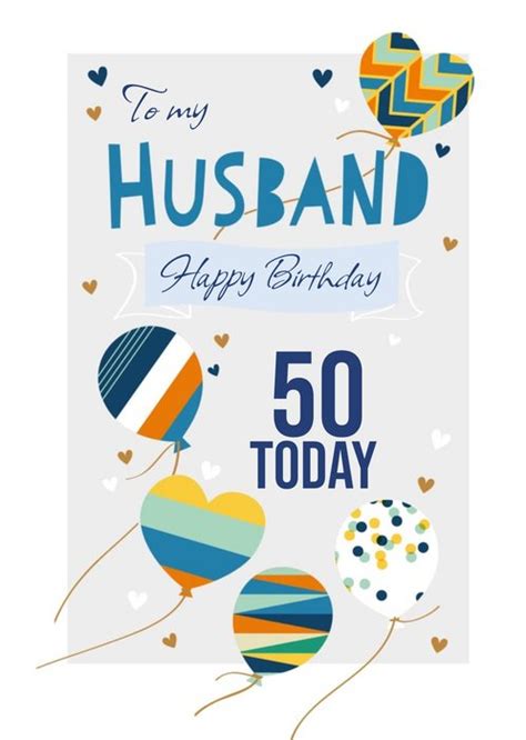 Happy 50th Birthday Husband Images Janina Jonell