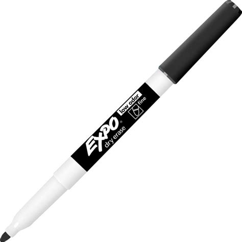 Expo Low Oder Fine Tip Marker Black