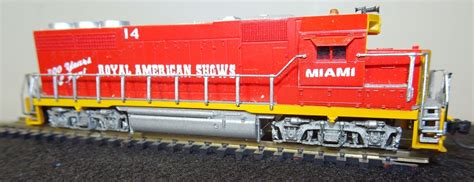 N Scale Atlas Custom Locomotive Diesel Emd Gp40 Royal A