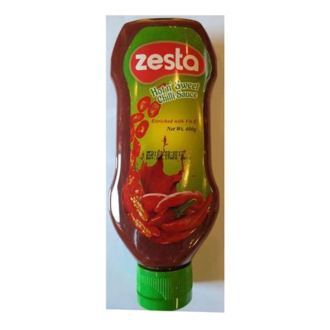 Zesta Hot Sweet Chilly Sauce 400g 24pcs Wholesales Uganda