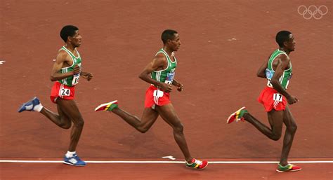 Haile Gebrselassie Olympic Athletics Ethiopia