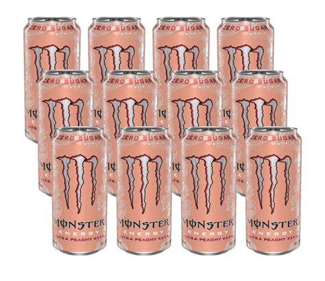 Monster Ultra Peachy Keen Tray Energy Cans Nl