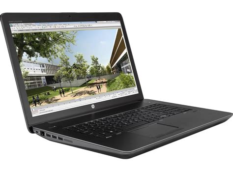 HP ZBook 17 G4 Black Mobile workstation 43.9 cm (17.3") 3840 x 2160 ...