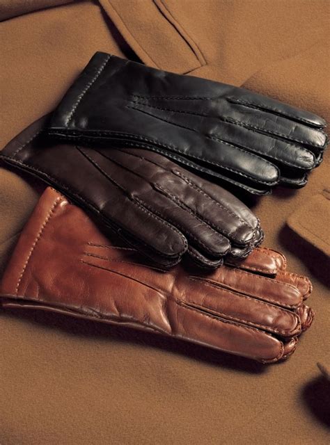 Cashmere Lined Nappa Leather Gloves Aksesuarlar