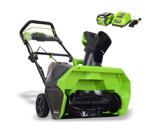 Аккумуляторные снегоуборщики Greenworks - купить снегоуборщик Гринворкс ...