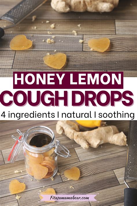 Homemade honey lemon cough drops – Artofit