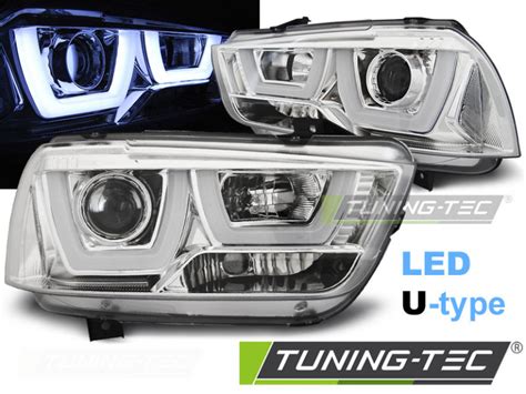 Led Angel Eyes Scheinwerfer F R Dodge Charger Lx Ii Chrom Lti