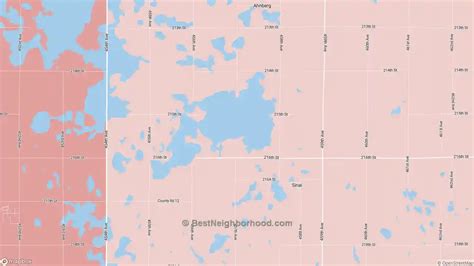 57061 Sd Political Map Democrat And Republican Areas In 57061