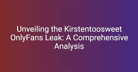 Unveiling the Marie Temara OnlyFans Leak: A Deep Dive – NotionKick