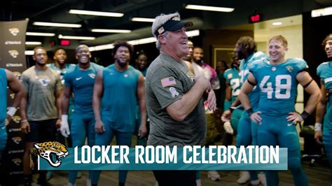 Locker Room Celebration After Comeback Victory Vs Raiders Week