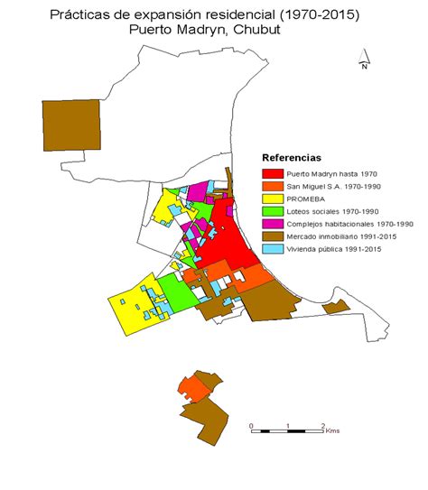 Figura Configuraci N Sociorresidencial De Puertomadryn