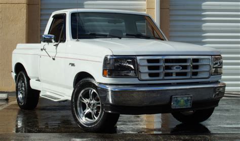 1994 Ford F 150 Xl Flareside Super Low 89k Actual Miles 5 0l V8 Engine Classic Ford F 150