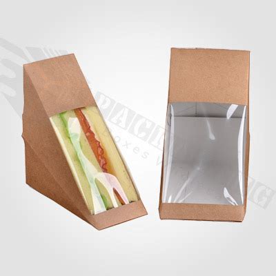 Custom Kraft Sandwich Boxes Wholesale Kraft Sandwich Boxes