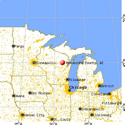 Menominee County, Wisconsin detailed profile - houses, real estate ...