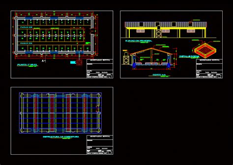 Capannone In AutoCAD Libreria CAD