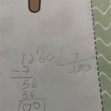 1260 É Múltiplo De 7 - 1260 e divisível de 7 preciso da conta - brainly.com.br