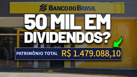 Meio Milhão De Reais - BANCO DO BRASIL: QUANTO RENDE MEIO MILHÃO DE REAIS EM AÇÕES?! DA PARA ...