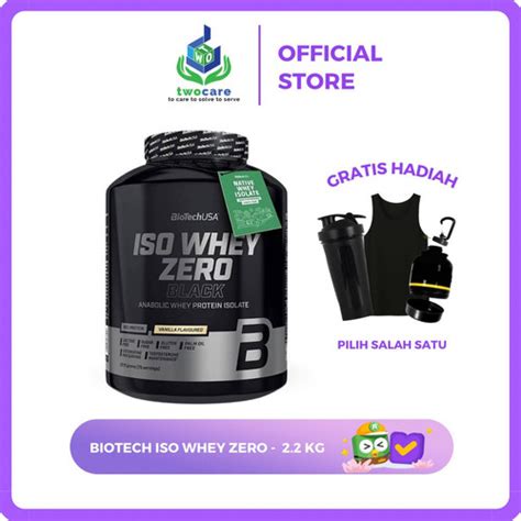 Promo Biotech USA Iso Whey Zero Black 2 2kg 2270gr Isolate Whey Protein