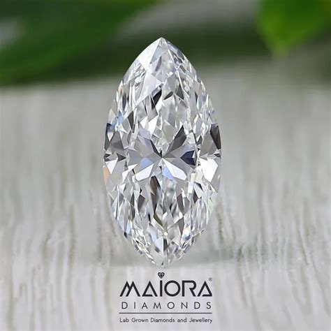 1 Ct Marquise Diamond D VVS1 CVD HPHT IGI GIA Certified Size 10