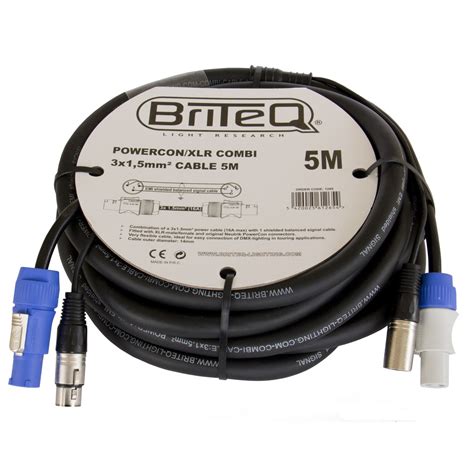 Briteq Combi Cable Powercon Xlr Mt Freeport