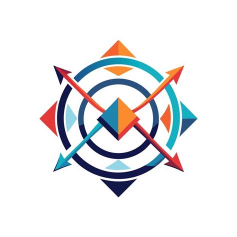 realistic corporate  type business logo concept premium ai generated vector