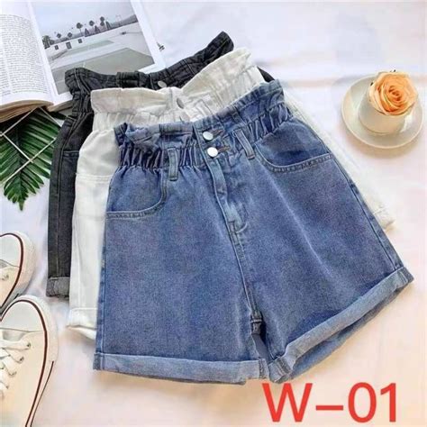 Beautiful Sexy High Waisted Denim Shorts Maong Jeans Loose Korean Style Hot Summer Beach Lazada PH
