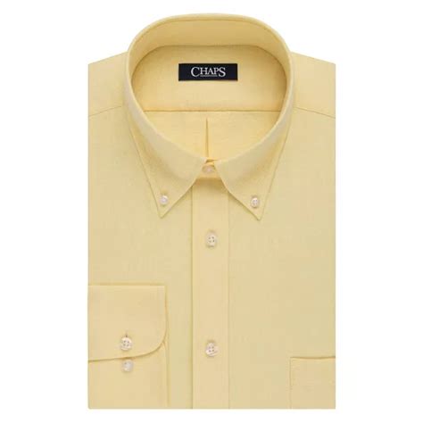 Mens Chaps Classic Fit Oxford Button Down Collar Dress Shirt