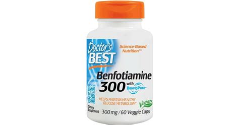 Doctor S Best Benfotiamine With BenfoPure 300mg 60 Pcs Price