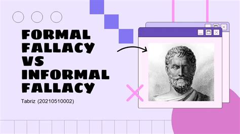 Apa Itu Formal Fallacy Vs Informal Fallacy Youtube