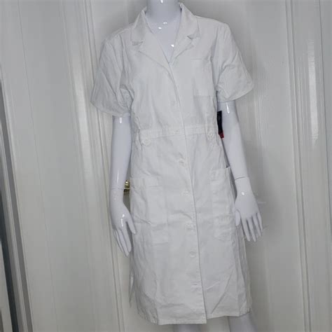 Dickies Dresses Dickies White Uniform Medical Dress Nurse Lab