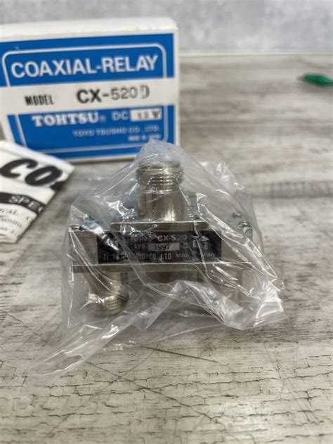 未使用品 TOHTSU CX 520D COAXIAL RELAY代購幫