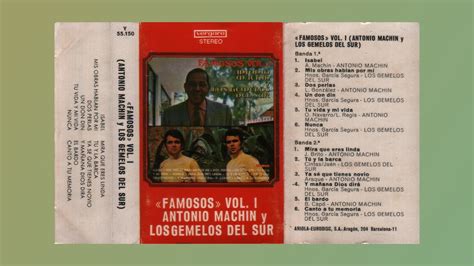 Famosos Vol 1 Antonio Machin Y Los Gemelos Del Sur 1976 Cassette Completo Youtube