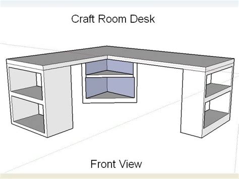 Corner Sewing Table Plans
