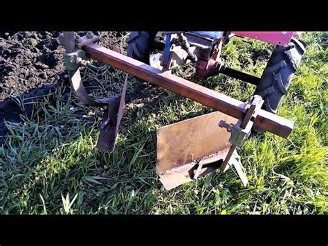 🛠️👍самодельный закапыватель борозд - YouTube