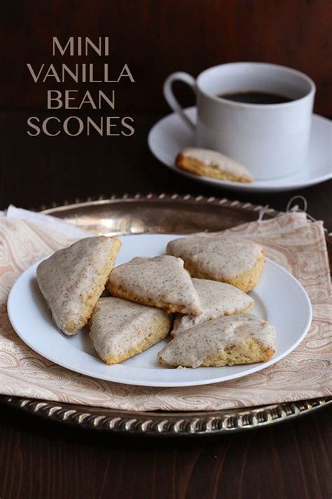 Mini Vanilla Bean Scones Low Carb Desserts Low Carb Sweets Low Carb