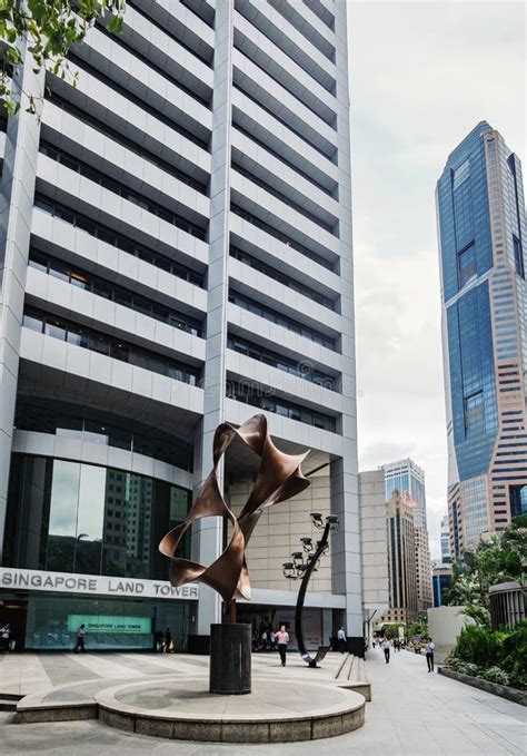 singapore land tower editorial stock photo image  corporate