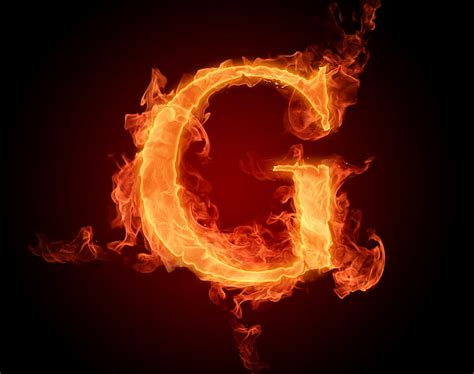 HD wallpaper: flaming letter-G wallpaper, fire, flame, alphabet, Litera ...