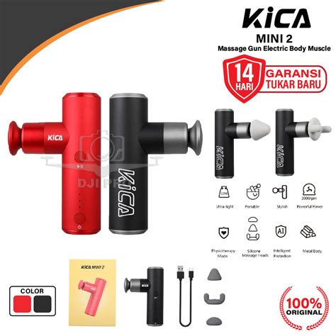 Jual Kica Mini Massage Gun Relaxing Muscle Alat Pijat Elektrik