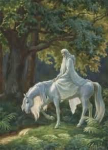 Gandalf The White On Horse