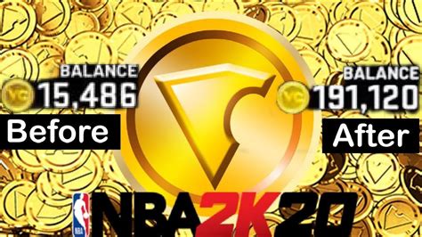 NEW NBA 2K20 VC METHOD 70K VC IN A DAY YouTube