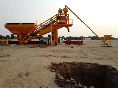 Skid Mounted Concrete Batching Plant At Best Price In Ahmedabad